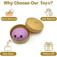 thumbnail image 6 of Dumpling Squishy, Squishy Dumpling Toy, Cute Stress Balls Fidget Sensory Toys, Stocking Stuffers with Food Steamer Stretchy Desk Toys, 6 of 7