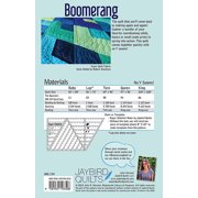 Boomerang Quilt Pattern by Julie Herman of Jaybird Quilts