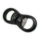 thumbnail image 5 of Gancho giratorio oscilante de acero inoxidable giratorio de 360° resistente al desgaste Gancho de ojo giratorio de doble extremo negro YUNYI BRAND  Deportes, 5 of 8
