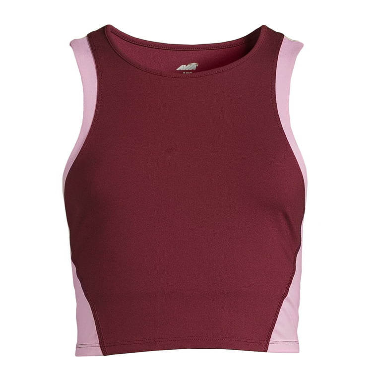 Avia Women's Plus Size Colorblocked Bra Tank Top, Sizes 1X - 4X 