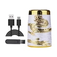 thumbnail image 4 of Mini maquinilla de afeitar eléctrica para hombres, recortadora de barba Facial húmeda y seca, afeitado conveniente Blanco, 4 of 8