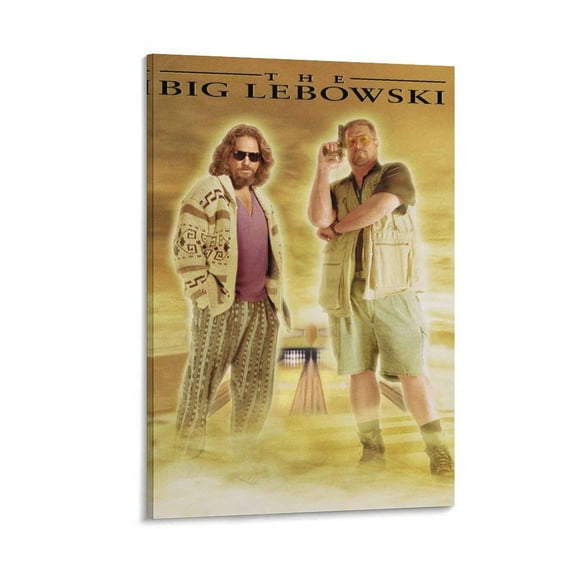 The Big Lebowski Movie Poster (45) Wall Art Poster Gifts Bedroom Prints Home Decor Hanging Picture Canvas Painting Posters 12x18inch(30x45cm)