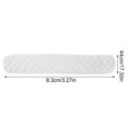 thumbnail image 2 of Cotton Bra Liners To Absorb Sweat 3 Layer Reusable Washable Under Bra Pads Sweat Liners for Women Sweating Supplies, White 3/2/1PCS, 2 of 8