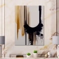 thumbnail image 2 of Designart Golden Minimalist Abstract I Canvas Wall Art, 2 of 5