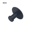 thumbnail image 4 of Yuarrent Gancho de pared multifuncional, práctico y práctico gancho de pared para baño, cocina y sala de estar Decoración del hogar negro 40mm, 4 of 6
