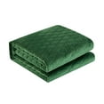 thumbnail image 3 of Chic Home Tiana 3-Piece Geometric Quilt Set, Queen, Green, 3 of 5