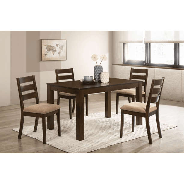 [en.casa] Table à manger avec 6 chaises model 1