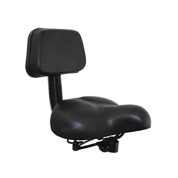 bike Beach Cruisers Saddle W/Back Rest 350 Black. 218308