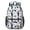 Police and Officer, variant on Police and Rifle White Pattern 17" School Backpacks for Teens,Waterproof Oxford Fabric,S-Shape Padded Straps for School,Travel,Hiking,Camping