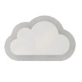 thumbnail image 1 of Modern Cloud Wall Lamp Soft Warm/White Light Eye Protection Living Room Nursery Boys Girls Kids Bedroom Bedside Plug-in Night Lamp 26-27s, 1 of 5