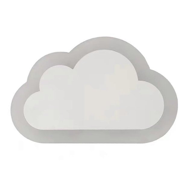 Modern Cloud Wall Lamp Soft Warm/White Light Eye Protection Living Room Nursery Boys Girls Kids Bedroom Bedside Plug-in Night Lamp 26-27s