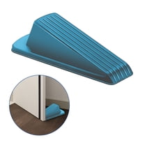 LAMIRO Door Stoppers for Bottom of Door,Strong and Flexible Door Stoppers for Wall,Prevent Doors and Windows From Shaking Under Door Gap Filler,blue