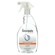 Homesolv Natural Glass Cleaner with Vinegar, Valencia Orange, 32oz