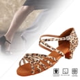 thumbnail image 4 of Zapatos de baile ANGGREK Latinos para Niños de Salón de baile color negro, 4 of 8