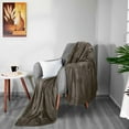 thumbnail image 4 of TRIEIY Throw Blanket Soft And Comfortable Blanket Sky Blue 120*200, Home Decor Clearance, 4 of 9