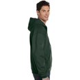 thumbnail image 4 of Champion Adult 50/50 Full-Zip Hooded Sweatshirt, Light Steel, Small, 4 of 4