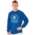 thumbnail image 4 of High School Know It All Brainy Smurf Long Sleeve TShirt Men Women Brisco Brands X, 4 of 5
