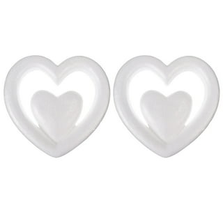Puffy Foam Hearts - Styrofoam - Basic Craft Supplies - Craft