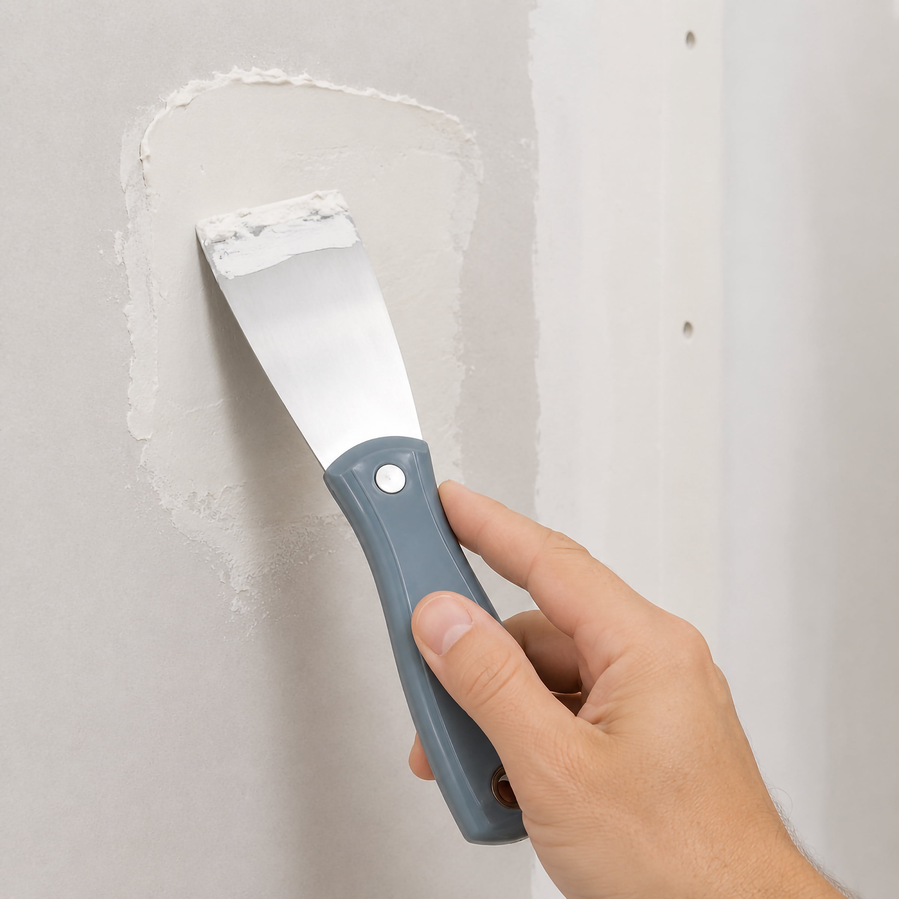Hyper Tough 1.5-Inch Stiff Putty Knife with Ergonomic Handle