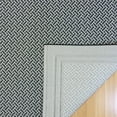 thumbnail image 5 of Gertmenian Paseo Soroa Black White Modern Border Indoor Outdoor Area Rug 9' x 12', 5 of 6