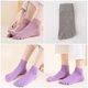thumbnail image 4 of GOOHOCHY 4 pares de calcetines de corte bajo para mujer, calcetines de punta, calcetines cortos y cómodos, calcetines de algodón para mujer., 4 of 6
