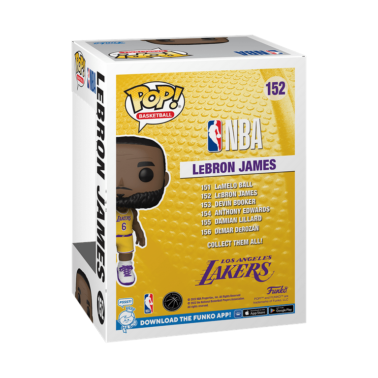 Funko Pop! Basketball NBA LeBron James Lakers (Purple Jersey