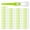 Green, variant on Huhudde 50Pcs/pack More Distance Consistent Height Golfs Tees Standard Castles Golfs Tees Set for Golfs Driver Training