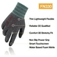 thumbnail image 7 of DEXFIT FN330 Black Grey Multipurpose Nitrile Coated Work Gloves (Firm Grip, X-Large) - 3 Pairs, 7 of 7
