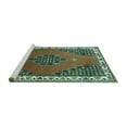 thumbnail image 2 of Ahgly Company Machine Washable Indoor Rectangle Persian Turquoise Blue Traditional Area Rugs, 2' x 3', 2 of 4