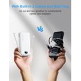 thumbnail image 2 of Cargador portátil Ffnpua 20000 mAh USB C Power Bank con enchufe de pared, 2 of 9