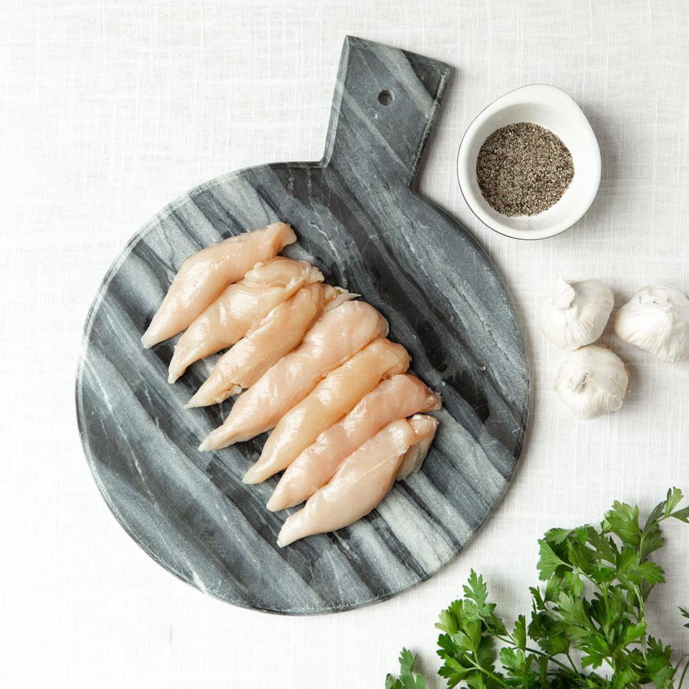 Crescent Foods Chicken Breast Tenders | Approx. 8.8 lbs. | 40-56 Pieces
