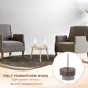 thumbnail image 4 of Almohadillas de fieltro con clavo Uxcell, deslizadores redondos para muebles para patas de silla, sofá, gabinete, mesa, color negro/marrón/blanco, 14 mm, 4 of 7