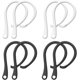 thumbnail image 1 of Ganchos para la oreja antipérdida, ganchos para la oreja seguros de silicona, compatibles con actividades deportivas para correr, ejercicio (4 pares), 1 of 2