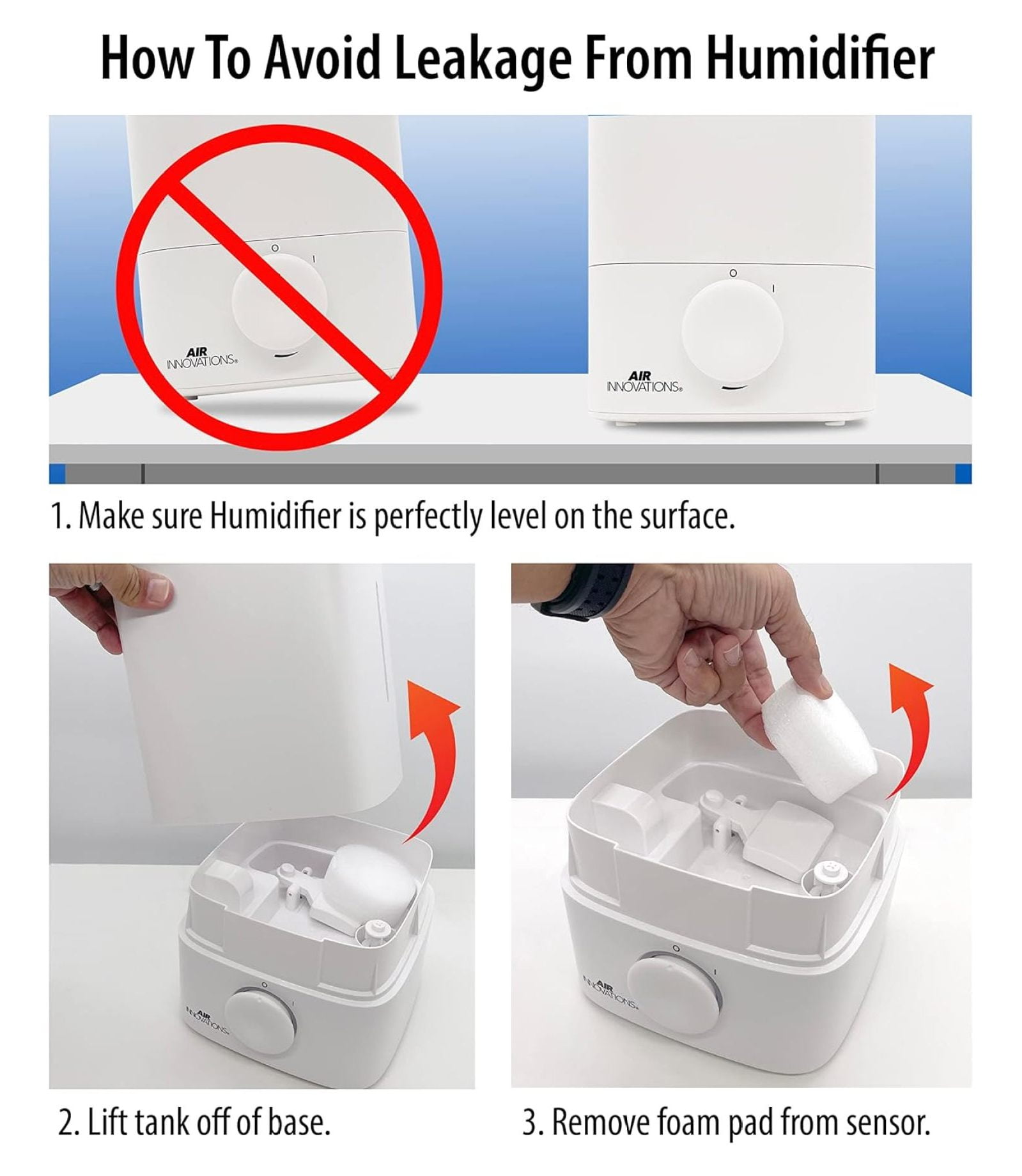 Humidifiers for Bedroom Convenient Oversized 4.5L Runs for 70 Hours for Large Room up to 400 Sq Ft Top Fill Cool Mist Humidifier Ideal for Baby Room and Plants MH-419, White, 1.2