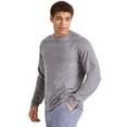 thumbnail image 2 of Hanes Originals Men's French Terry Sweatshirt Black Heather S, 2 of 5