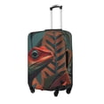 thumbnail image 2 of Balery Luggage Cover Colorful Reptile And Leaves Print Suitcase Covers for Luggage Elastic Washable Suitcase Protector Fits 18-32 Inch Luggage-X-Large, 2 of 9