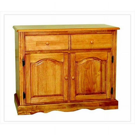 Sunset Trading Keepsake Buffet in Light Oak Finish