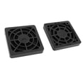 thumbnail image 4 of 40mm Desktop Computer Fan Dust Filter Grills Dustproof Case Cover, Plastic Square PC Fan Dust Mesh, Black - 2 Pack, 4 of 6