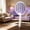 White, variant on 3‑in‑1 USB Rechargeable Electric Mosquito Swatter, UV Bug Attract Light & LED Flashlight, Foldable Stand, 3‑Layer Safe Mesh, Indoor Bedroom Outdoor Fly Zapper Pest Control