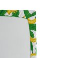 thumbnail image 2 of Ambesonne Nature Fitted Sheet, Banana Art, Twin XL Size, Hunter Green Yellow, 2 of 2