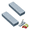 2pcs, variant on Pocket Sharpening Stone, Mini Pocket Knife Sharpener Stone, Double Sided Portable Sharpening Stones Whetstone, Diamond Ceramic Sharpen Tools for Scissors Outdoor Kitchen