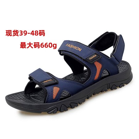 

Large size men‘s sandals summer new fashion student youth casual beach shoes men‘s slippers fashion generation