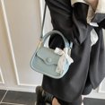 thumbnail image 2 of Bolso pequeño cuadrado con estampado de lichi de estilo coreano para mujer, nuevo estilo 2025, bolso de hombro versátil y moderno, bolso de mensajero informal, ligero y de lujo., 2 of 5