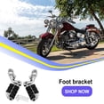 thumbnail image 2 of Kenally 1 par de estribos de Pedal de motocicleta de aleación de aluminio, accesorios de pedales de repuesto para SCL/Road Star/Stryker/Royal Vehículos, repuestos y accesorios Mis Plato Kenally VI002321-02, 2 of 6