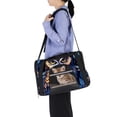 thumbnail image 6 of Owl Sherpa Fabric Dog Bag 900D Oxford Cloth Pet Carrier with Nylon Webbing - 17x10x11.8 Inches, 6 of 7