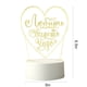 thumbnail image 3 of RKSTN Decorative lights Mother's Day Gift-LED Acrylic 3D Mother's Day Greeting Gift Light, Acrylic Greeting Mother's Day Gift Atmosphere Light (White Warm Light), 3 of 6