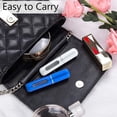 thumbnail image 5 of 2pcs(blue+silver) 5ml Perfume Spray Bottle Empty Refillable Mini Portable Travel Perfume Atomizer Bottle Perfume Vials for Man & Woman, 5 of 5
