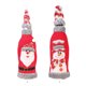 thumbnail image 4 of Yuarrent Bonita funda para botella de vino con sombrero, ropa de de comedor para el hogar, decoración de cerveza y champán, accesorios de fiesta, Kits de decoración para fiestas Muñeco de nieve Yuarrent HA070242-02B, 4 of 6