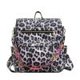 thumbnail image 2 of Bolsa Mochila retro con estampado de animales Mochila de viaje con hombro de mano (blanco leopardo) JShteea Para Estrenar, 2 of 8