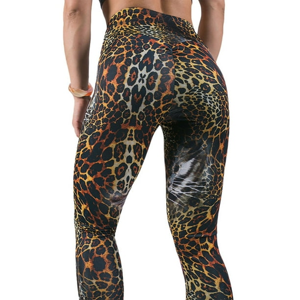 leopard print jogging bottoms